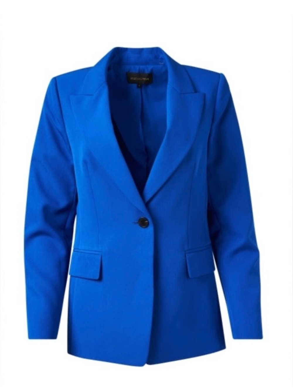 Kobi Halperin Vibrant Blue Single-Button Tailored Blazer